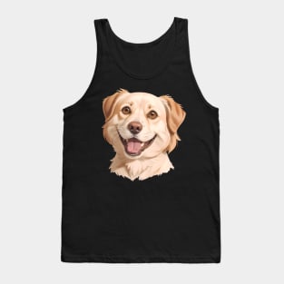 Energetic Golden Glee Tank Top